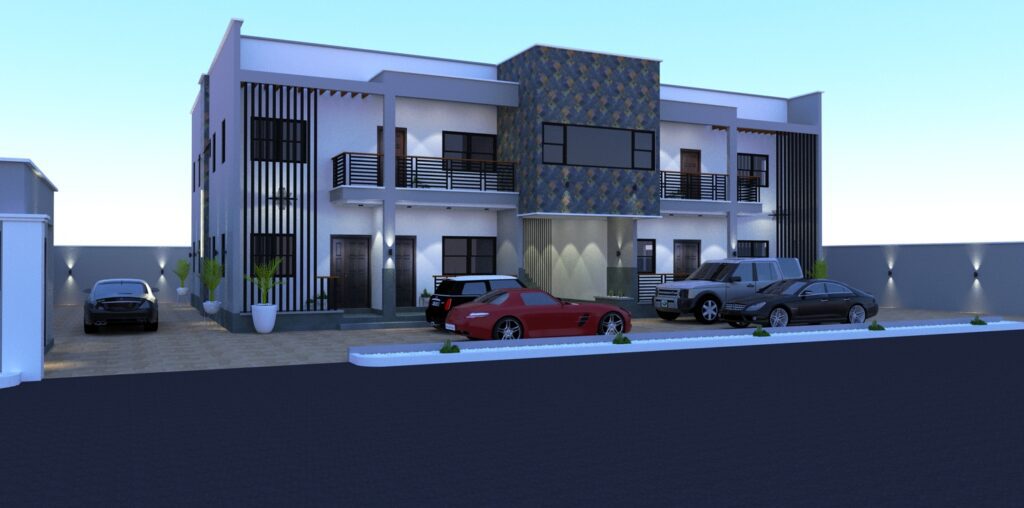 3-D of prampram apartment